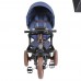 MINI TRIKE 3-х колесный велосипед ДЖИНС Т400 надувные колеса 12"/10" синий